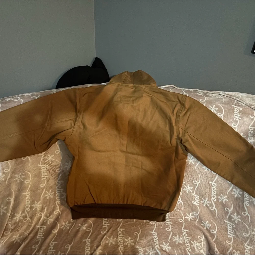 Carhartt Brown Hooded Jacket - Picture 3 of 7